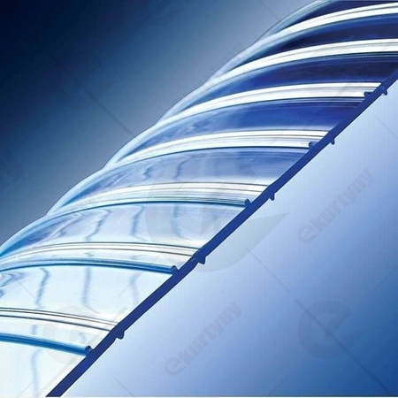 Rolka folii polar żebrowana do kurtyn PCV (EXTRUFLEX) Ref.111R 300x3 (-25°C) - 50 mb