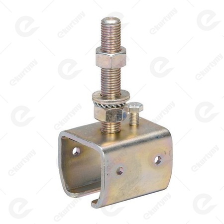 Uchwyt szyny nośnej 30x28mm typ 21.B04 z mocowaniem śrubowym M16, ocynk NIKO