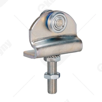 Wózek 2-kołowy do szyny 48,50x43,50 mm typ 24.R90 ocynk NIKO