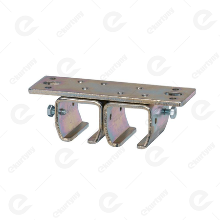 Uchwyt sufitowy podwójny do szyny 30x28 mm typ 21.B32 ocynk NIKO