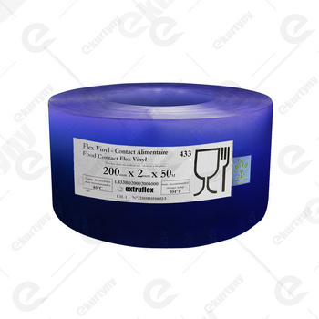 Rolka folii do kontaktu z żywnością do kurtyn PCV (EXTRUFLEX) Ref.433 300x3 (0°C) - 50 m