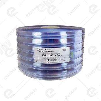 Rolka folii żebrowana do kurtyn PCV (EXTRUFLEX) Ref.100R 300x2 (0°C) - 50 m