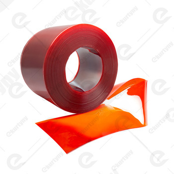 Folia czerwona przezroczysta do kurtyn PCV (EXTRUFLEX) Ref.141 300x3 (0°C) - 1 mb