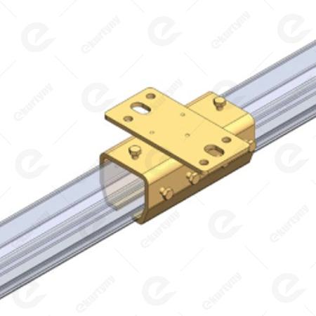 Łącznik (mufa) sufitowy do szyny 30x28mm Typ 21.B30 ocynk NIKO