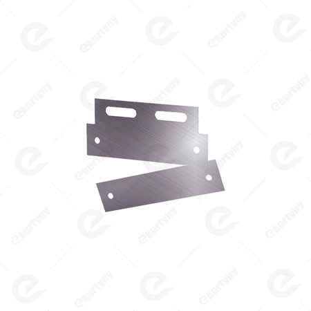 Płytka montażowa kwasoodporna do kurtyn paskowych - 100 mm