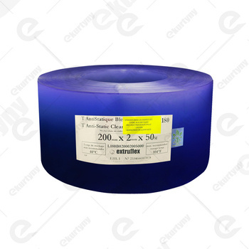 Rolka folii antystatyczna do kurtyn PCV (EXTRUFLEX) Ref.180 200x2 (0°C) - 50 m