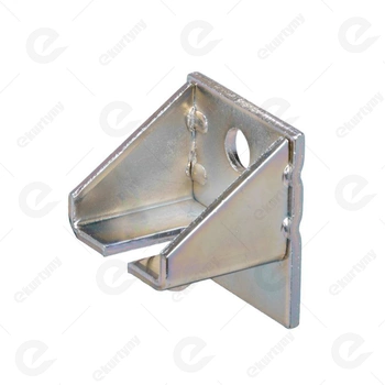 Uchwyt ścienny regulowany krótki do szyny 40x35 mm typ 23-24.B05 ocynk NIKO