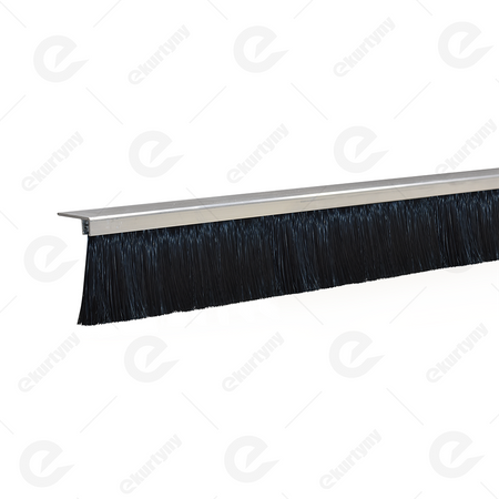 Uszczelka szczotkowa kątowa aluminiowa USZ/ALU-F8-60 -1000 mm