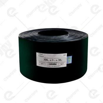 Rolka folii zielona przezroczysta do kurtyn PCV (EXTRUFLEX) Ref.115 300x3 (0°C) - 50 m