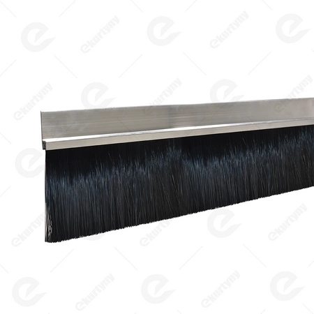 Uszczelka szczotkowa aluminiowa USZ/ALU-H8-120 -1000 mm