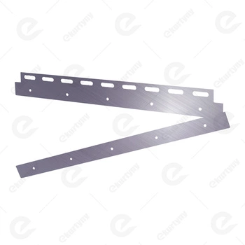 Płytka montażowa kwasoodporna do kurtyn paskowych -  400 mm