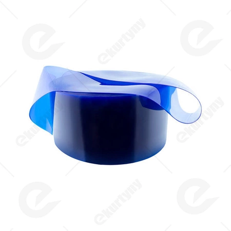 Rolka folii niebieska przezroczysta do kurtyn PCV (EXTRUFLEX) Ref.135 200x2 (0°C) - 50 m