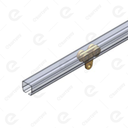 Wózek 4-kołowy do szyny 40x35 mm typ 23.T10 ocynk NIKO