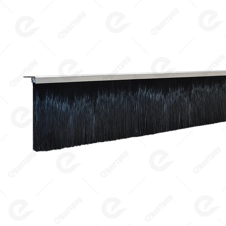 Uszczelka szczotkowa kątowa aluminiowa USZ/ALU-F8-120 -1000 mm