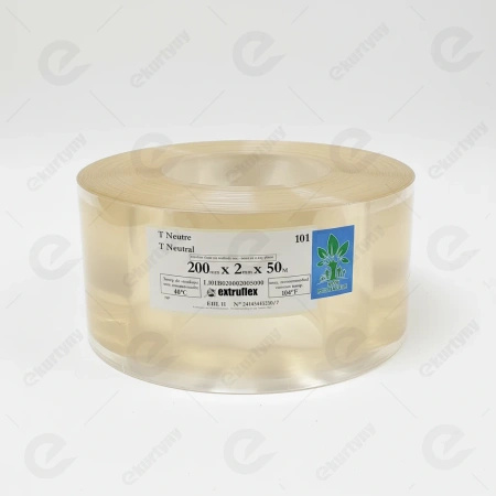 Folia neutral do kurtyn PCV (EXTRUFLEX) Ref.101N 200x3 (0°C) - 1 mb