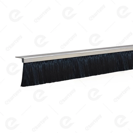 Uszczelka szczotkowa kątowa aluminiowa USZ/ALU-F8-60 -1000 mm