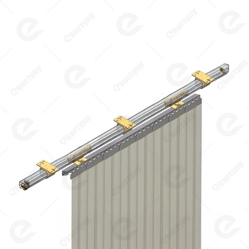 Zestaw przesuwny Niko 100 kg, element przesuwny 1mb, szyna 2mb (30x28mm typ 21.001 ocynk NIKO) montaż sufitowy