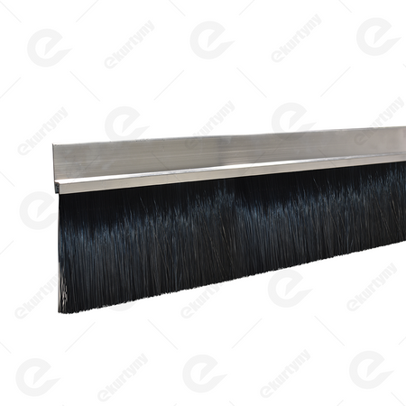 Uszczelka szczotkowa aluminiowa USZ/ALU-H8-120 -1000 mm