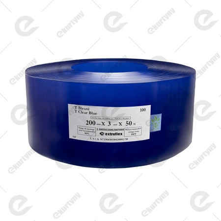 Rolka folii standard do kurtyn PCV (EXTRUFLEX) Ref.100 200x3 (0°C) - 50 m