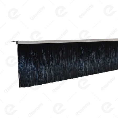 Uszczelka szczotkowa kątowa aluminiowa USZ/ALU-F8-150 -1000 mm