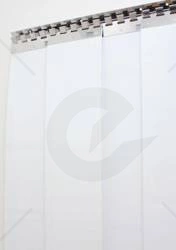 Konfigurator kurtyn paskowych z folii Białej nieprzezroczystej