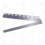 Płytka montażowa kwasoodporna do kurtyn paskowych - 400 mm