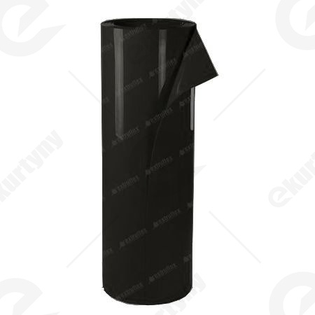 Arkusz PVC 1200x7 CZARNY nietransparentny ref. 153 (-15°C~+50°C) -  1mb