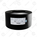 Rolka folii czarna nieprzezroczysta do kurtyn PCV (EXTRUFLEX) Ref.153 200x2 (0°C) - 50 m
