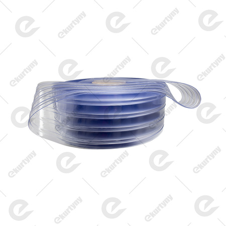 Folia polar żebrowana do kurtyn PCV (EXTRUFLEX) Ref.105R 200x2 (-25°C) - 1 mb