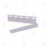 Płytka Montażowa INOX do Kurtyn Paskowych - 200 mm